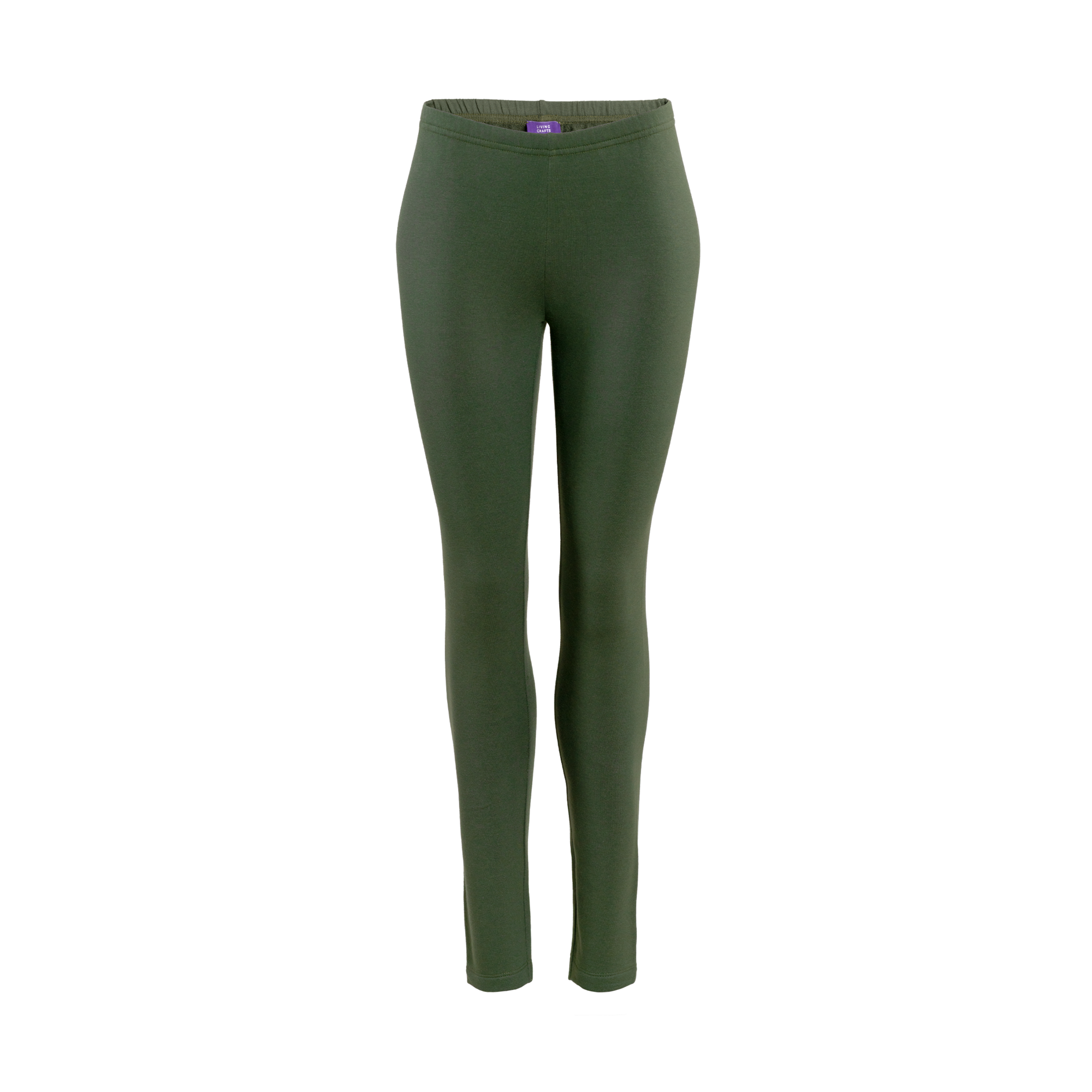 Organic Stretch Fleece Leggings: Women's
