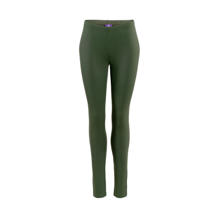 Organic Stretch Fleece Leggings: Women's
