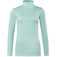 Organic Cotton Turtleneck T-Shirt: Women's