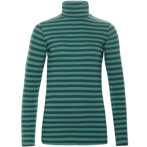Organic Cotton Turtleneck T-Shirt: Women's