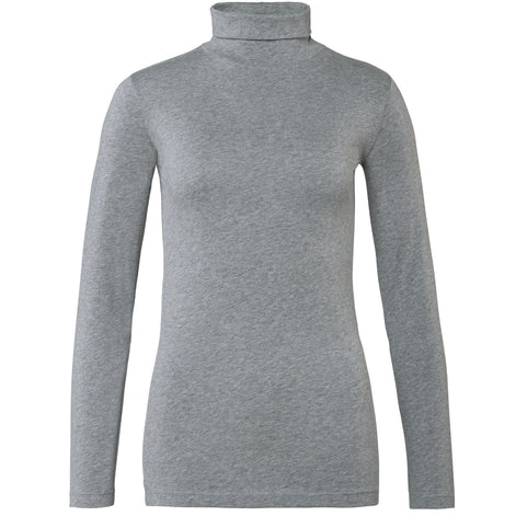 Organic Cotton Turtleneck T-Shirt: Women's