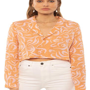 Amuse society Faye woven top