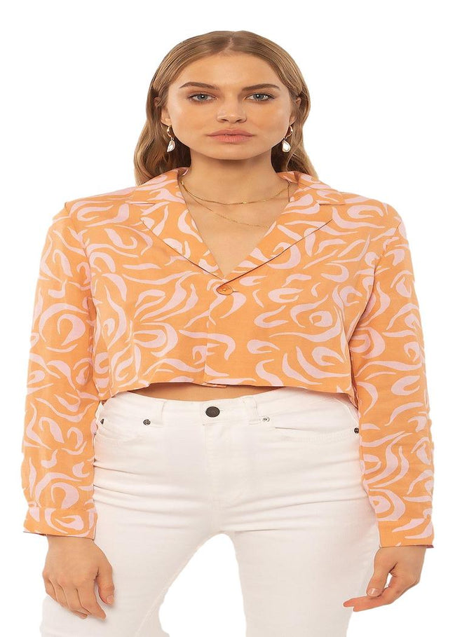 Amuse society Faye woven top