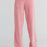 Organic Soft Fleece Straight Cut Sweatpants: Women's