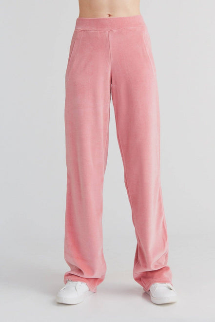 Organic Soft Fleece Straight Cut Sweatpants: Women's