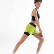 Double Layer Sports Shorts: Women's