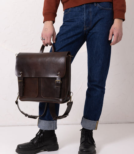 BENJAMIN Backpack - Dark Chocolate