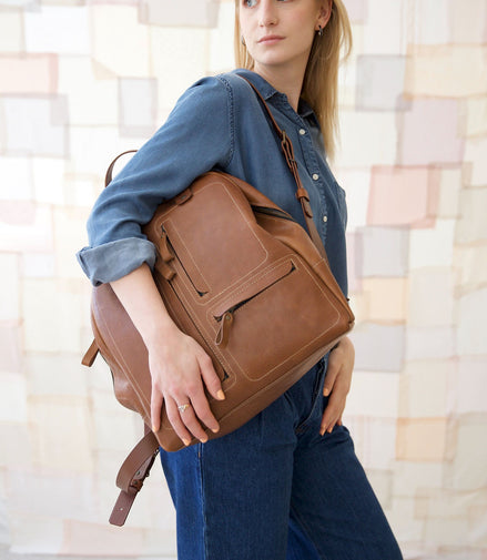 GORDON Backpack - Capuccino