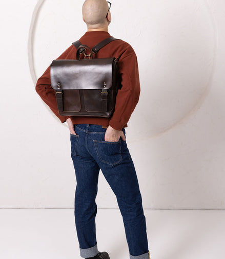 BENJAMIN Backpack - Dark Chocolate