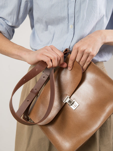 ASTORIA handbag - Camel Brown