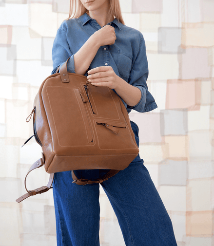 GORDON Backpack - Capuccino