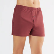 Organic Boxer Shorts with Button: Men's