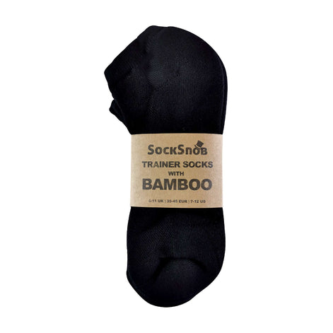 Mens Bamboo / Organic Cotton Low Cut Trainer Socks (Multipack Options)