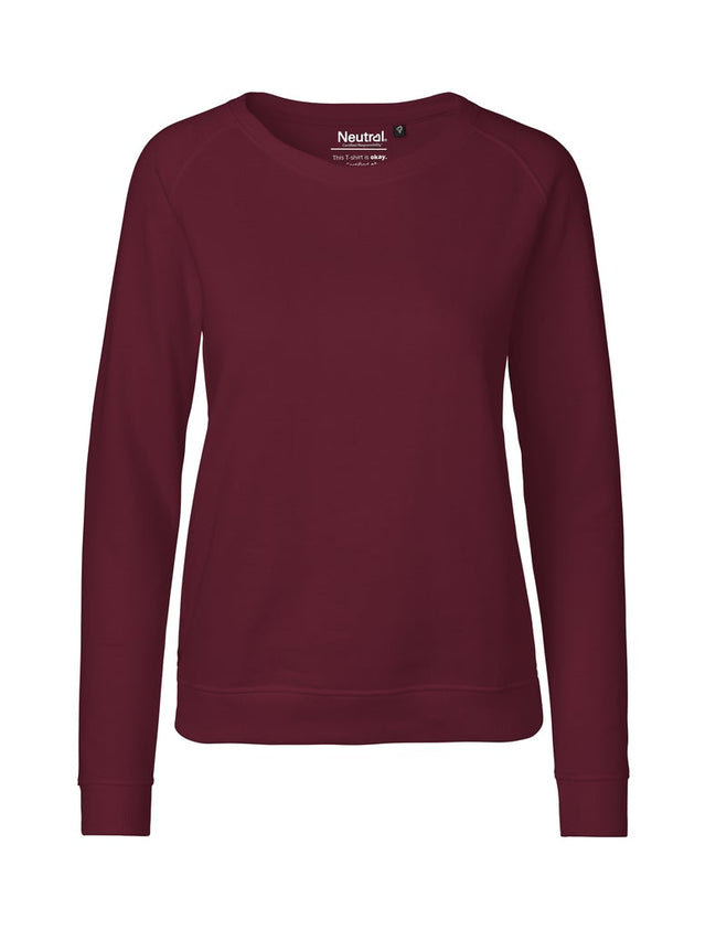 Fairtrade Organic Ladies Sweatshirt