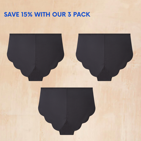 THE CONI BLACK LEAKPROOF KNICKER