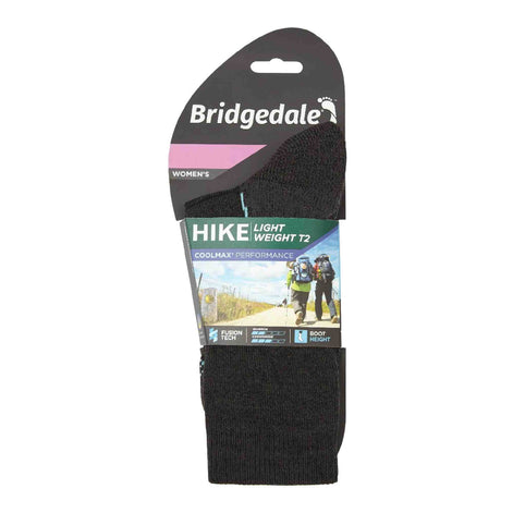 1 Pack Ladies Hiking Lightweight T2 Coolmax Boot Socks