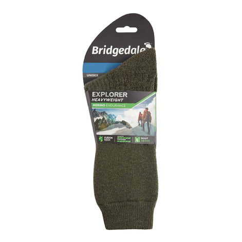 1 Pack Men's Heavyweight Merino Wool Boot Socks