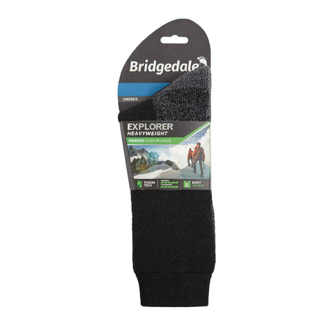 1 Pack Men's Heavyweight Merino Wool Boot Socks