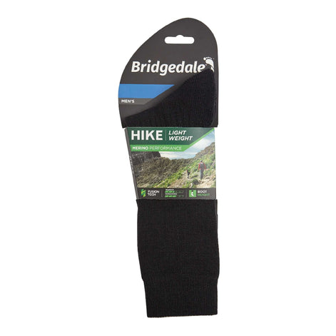 1 Pack Men's Hiking Lightweight Merino Wool Boot Socks