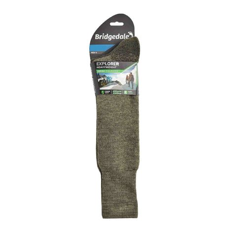 1 Pack Men's Heavyweight Merino Wool Knee High Socks