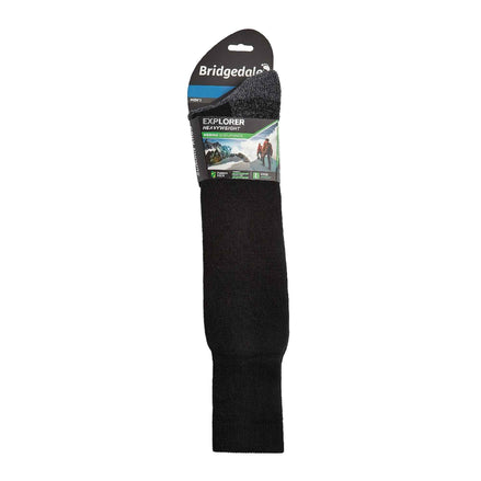1 Pack Men's Heavyweight Merino Wool Knee High Socks