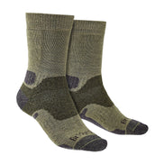 1 Pack Men's Hiking Midweight Merino Wool Boot Socks