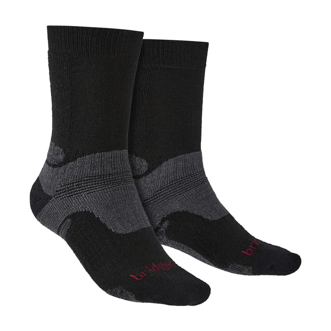 1 Pack Men's Hiking Midweight Merino Wool Boot Socks