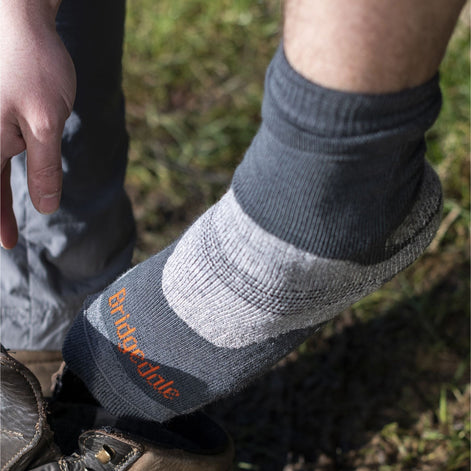 1 Pack Men's Hiking Midweight Merino Wool Boot Socks