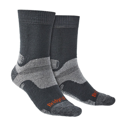 1 Pack Men's Hiking Midweight Merino Wool Boot Socks