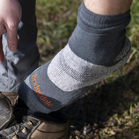 1 Pack Men's Hiking Midweight Merino Wool Boot Socks