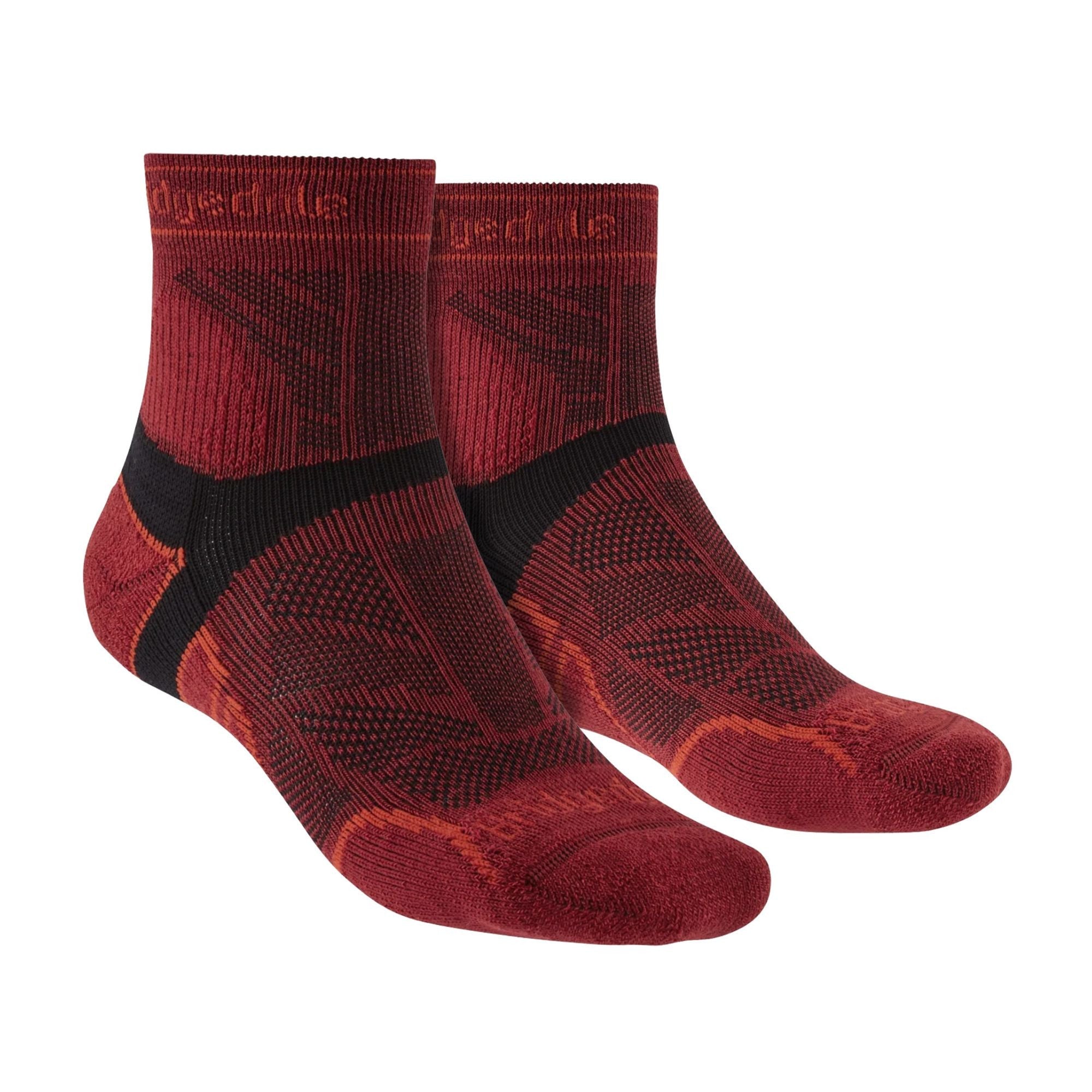 1 Pack Men's Trail Lightweight T2 Merino Wool 3/4 Sport Socks