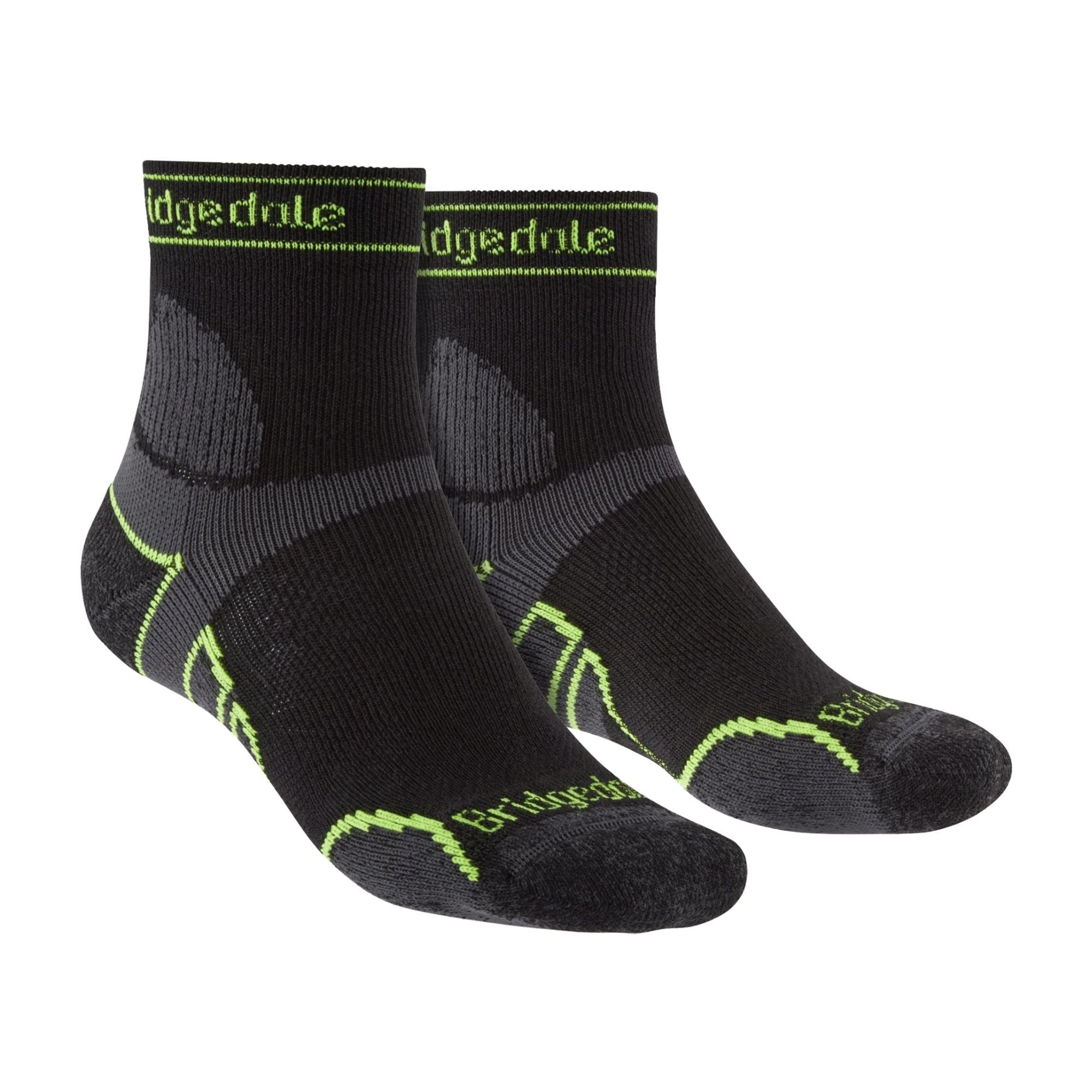 1 Pack Men's Trail Lightweight T2 Merino Wool 3/4 Sport Socks