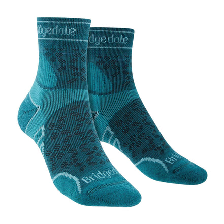 1 Pack Ladies Trail Lightweight T2 Merino Wool 3/4 Sport Socks