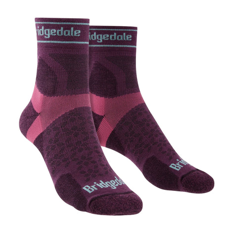 1 Pack Ladies Trail Ultralight T2 Merino Wool Sport 3/4 Crew Socks