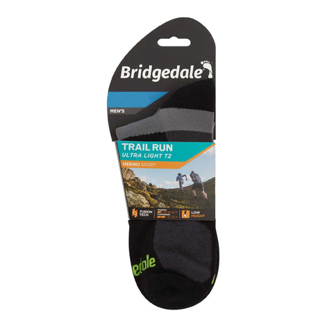 1 Pack Men's Trail Ultralight T2 Merino Wool Sport Low Cut Socks