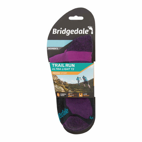 1 Pack Ladies Trail Ultralight T2 Merino Wool Sport Low Cut Socks
