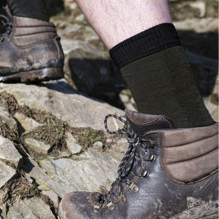 1 Pack Mens Explorer Heavyweight Merino Wool Boot Socks