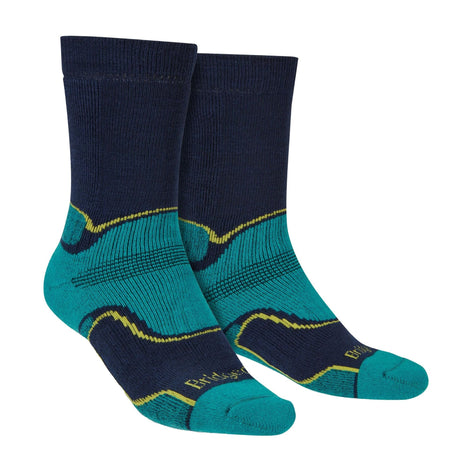 1 Pack Men's Hiking Midweight Merino Wool Boot Socks