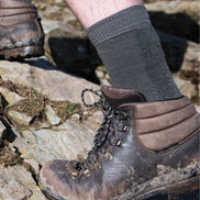 1 Pack Men's Hiking Lightweight Merino Wool Boot Socks