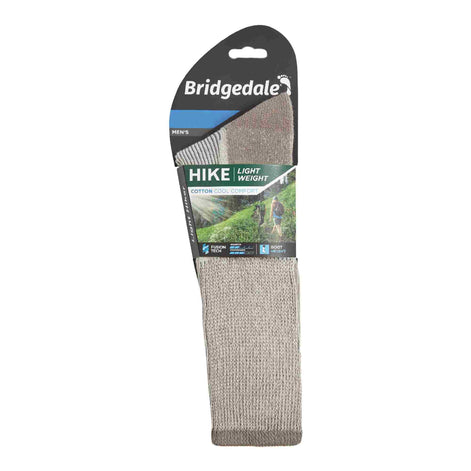 1 Pack Mens Hiking Lightweight Cotton Coolmax Boot Socks