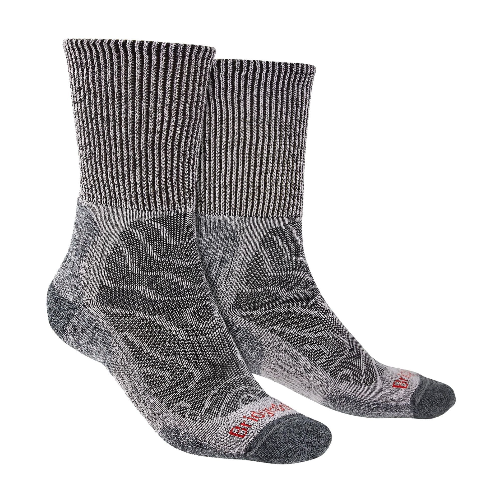 1 Pack Men's Hiking Lightweight Merino Wool Cushioned Boot Socks