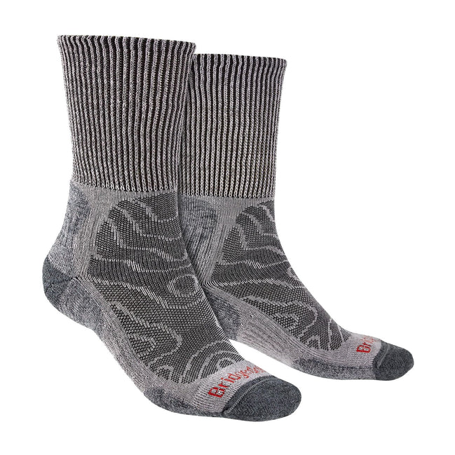 1 Pack Men's Hiking Lightweight Merino Wool Cushioned Boot Socks