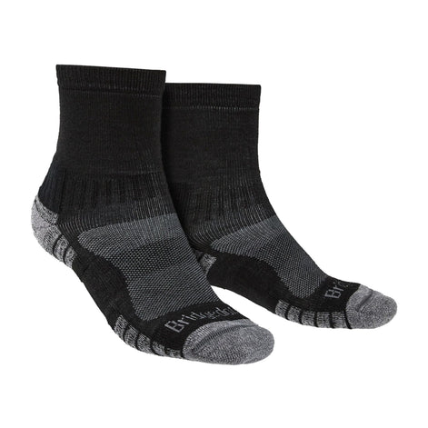 1 Pack Men's Hiking Lightweight Merino Wool 3/4 Crew Socks