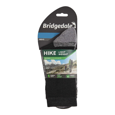 1 Pack Men's Hiking Lightweight Merino Wool 3/4 Crew Socks