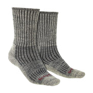 1 Pack Men's Hiking Midweight Merino Wool Cushioned Boot Socks