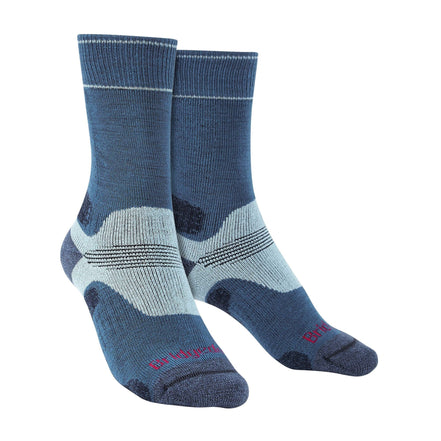 1 Pack Ladies Hiking Midweight Merino Wool Boot Socks