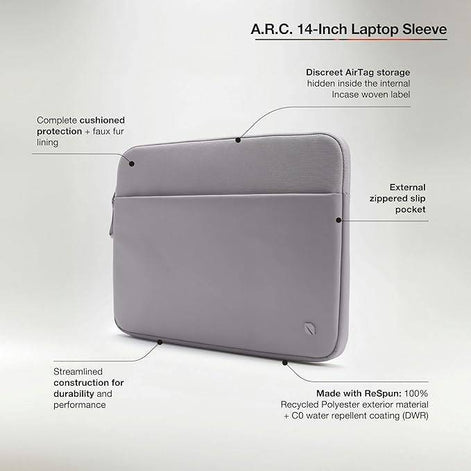 Incase A.R.C. Sleeve with ReSpun 100% Recycled Polyester