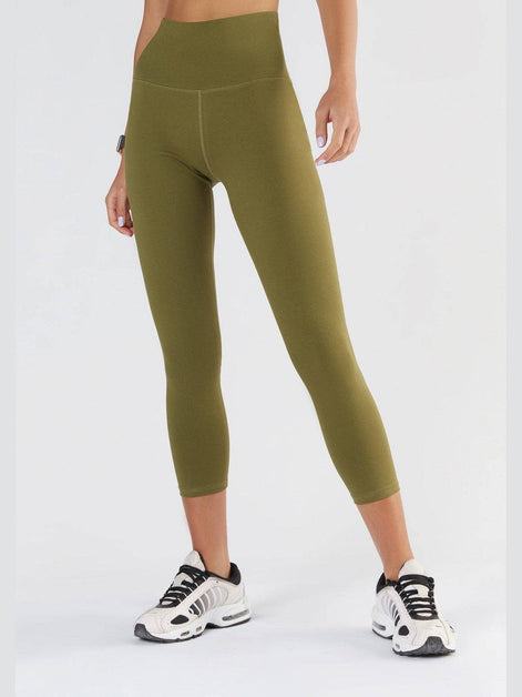 Organic 7/8 Stretch Leggings: Women's