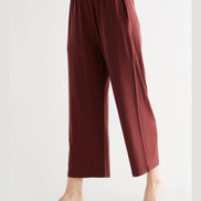Tencel Wide Leg Trousers: Women's