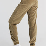 Organic Soft Fleece Cuffed Sweatpants: Women's